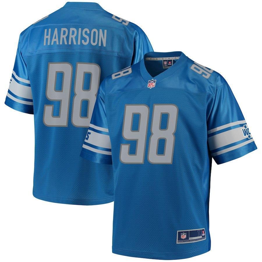 Damon Harrison Detroit Lions NFL Pro Line Player Jersey Blue