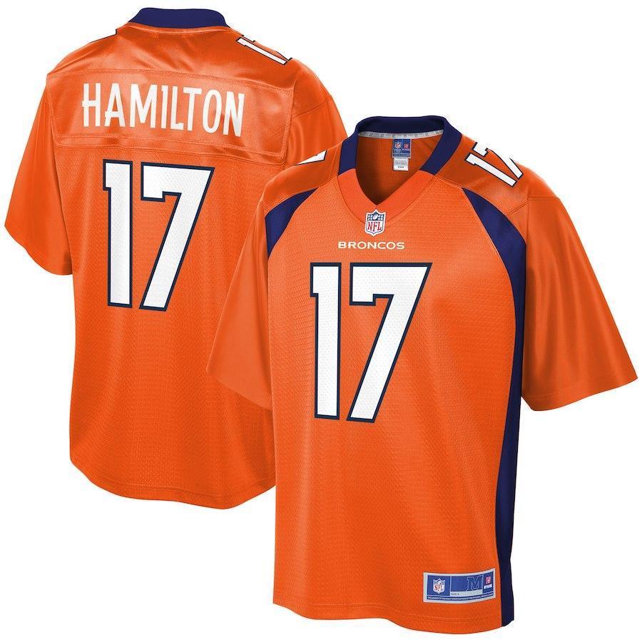 DaeSean Hamilton Denver Broncos NFL Pro Line Player Jersey Orange