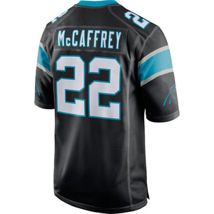 Christian McCaffrey Carolina Panthers American football jersey