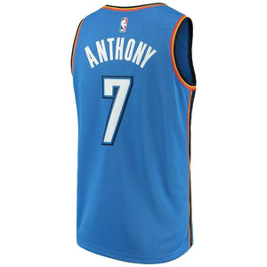 Carmelo Anthony Oklahoma City Thunder Swingman Jersey Blue - Icon Edition