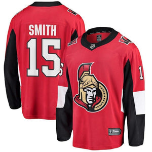 Zack Smith Ottawa Senators Player Swingman Jersey